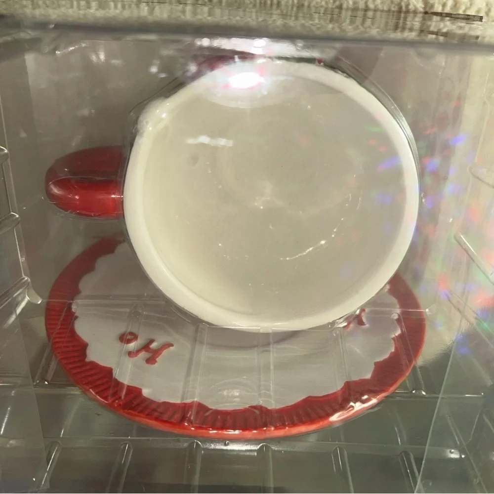 Santa Claus Cup and Saucer Set